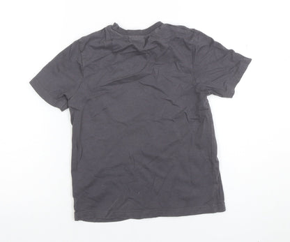 Boys UK Size 7-8 Years Sonic Prime Grey Basic T-Shirt