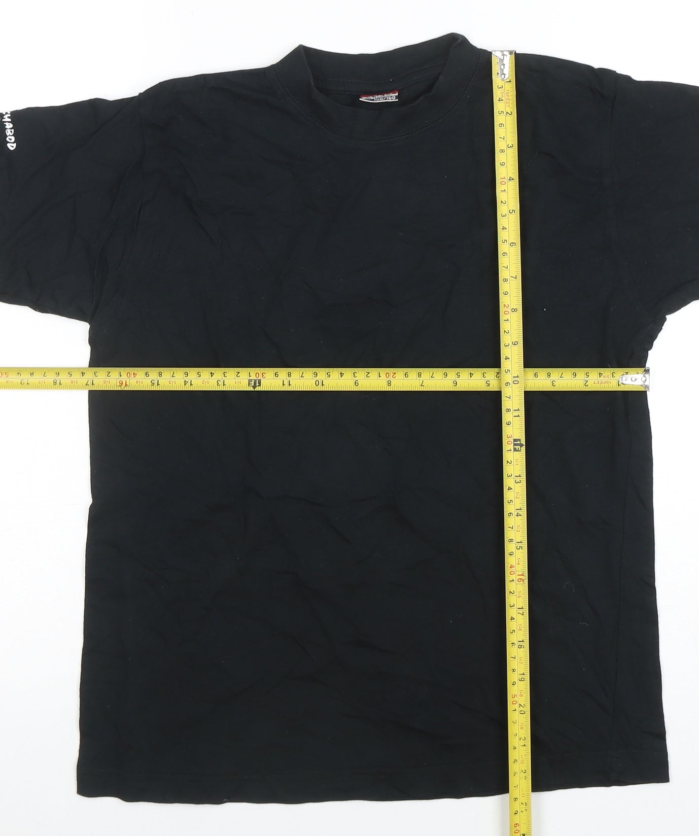 Boys UK Size 14-15 Years Cilque Black Basic T-Shirt