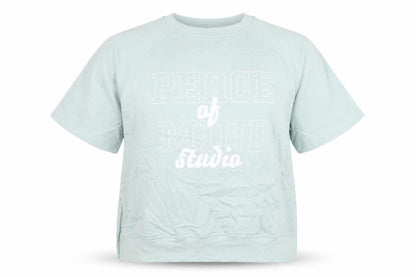 Womens UK Size 10 H&M Green Basic T-Shirt