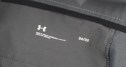 Mens UK Size 34 Under armour Regular Fit Chino Grey Trousers