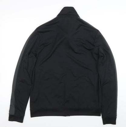 Mens UK Size M Nike Black Full Zip Sweatshirt