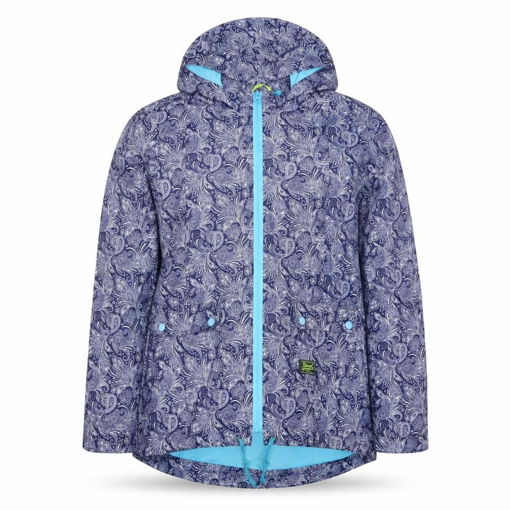 Womens UK Size M Diesel Blue Rain Coat