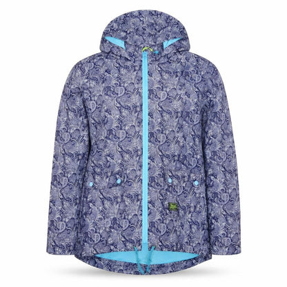 Womens UK Size M Diesel Blue Rain Coat