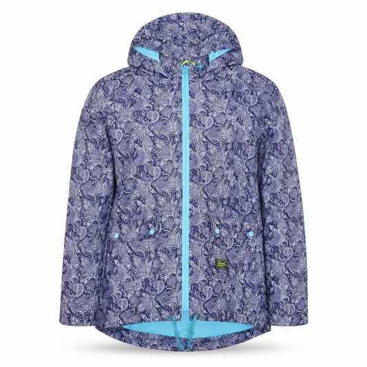 Womens UK Size M Diesel Blue Rain Coat