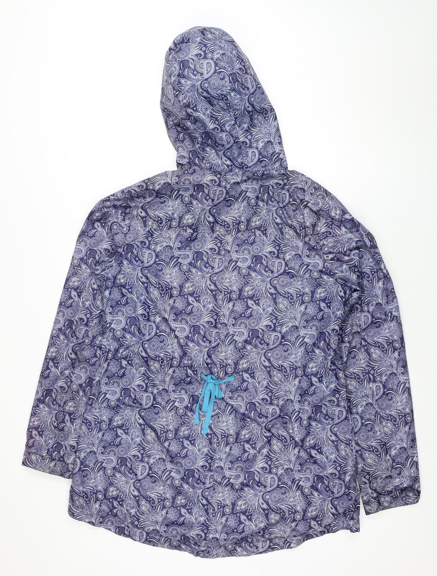 Womens UK Size M Diesel Blue Rain Coat