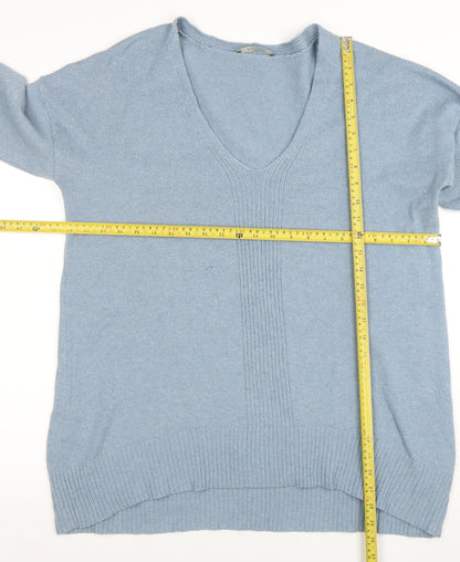 Womens UK Size L Oasis Blue Pullover Jumper