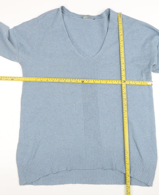 Womens UK Size L Oasis Blue Pullover Jumper