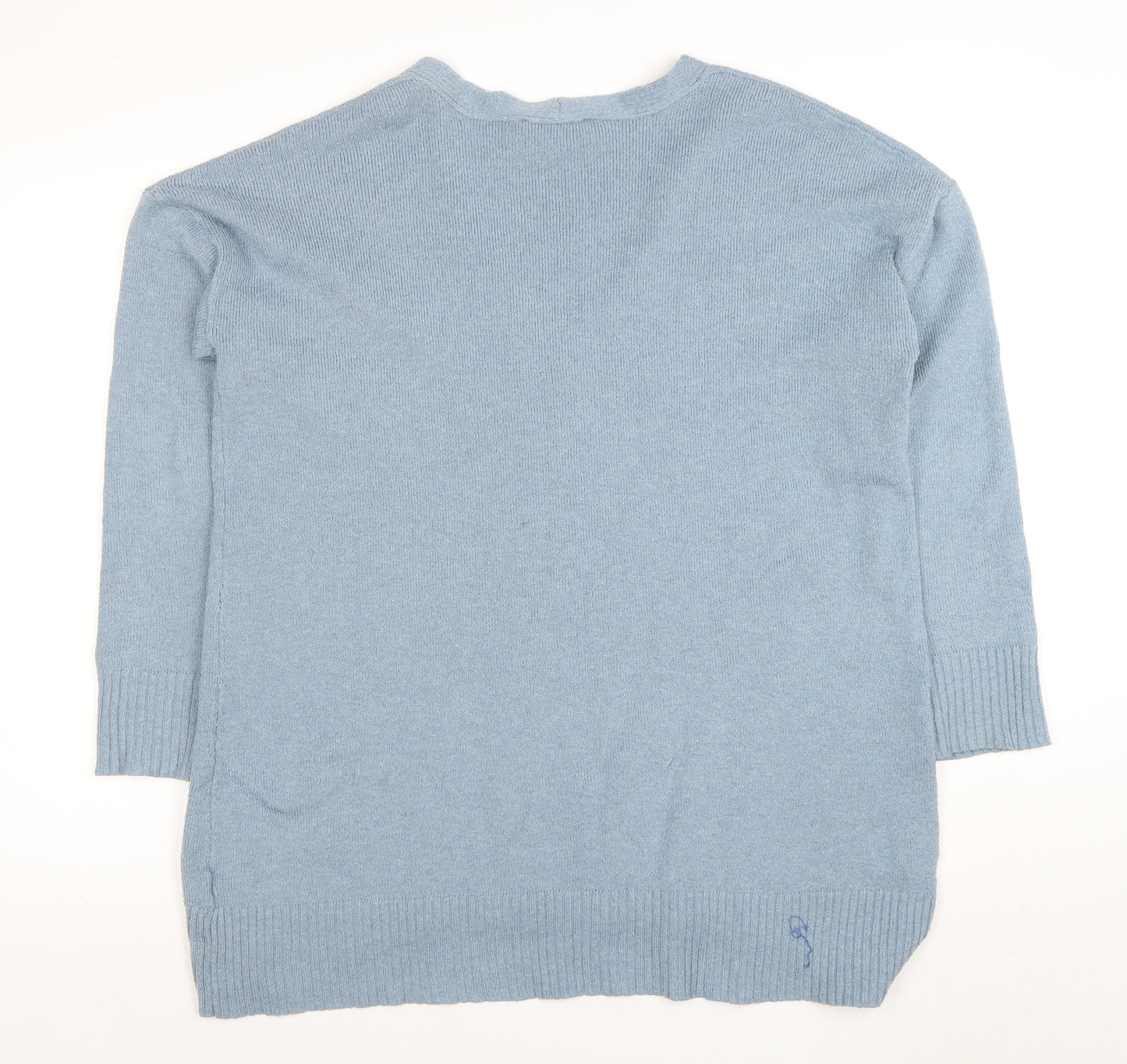 Womens UK Size L Oasis Blue Pullover Jumper