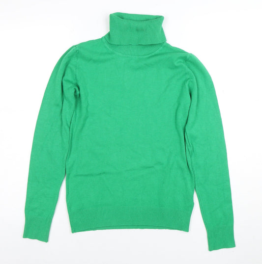 Womens UK Size M BR Green Pullover Jumper