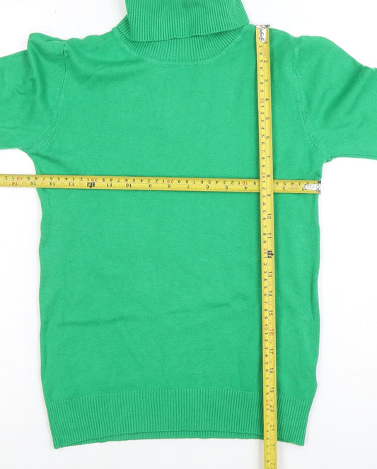 Womens UK Size M BR Green Pullover Jumper