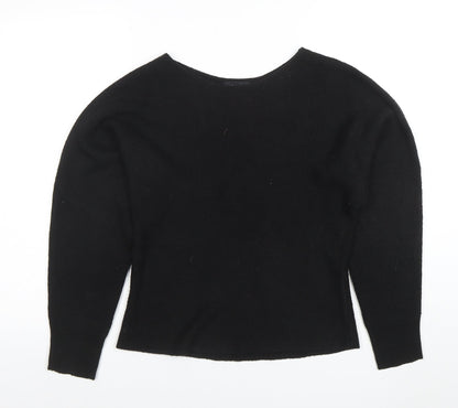 Womens UK Size S New Look Black Pullover Jumper