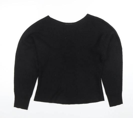 Womens UK Size S New Look Black Pullover Jumper