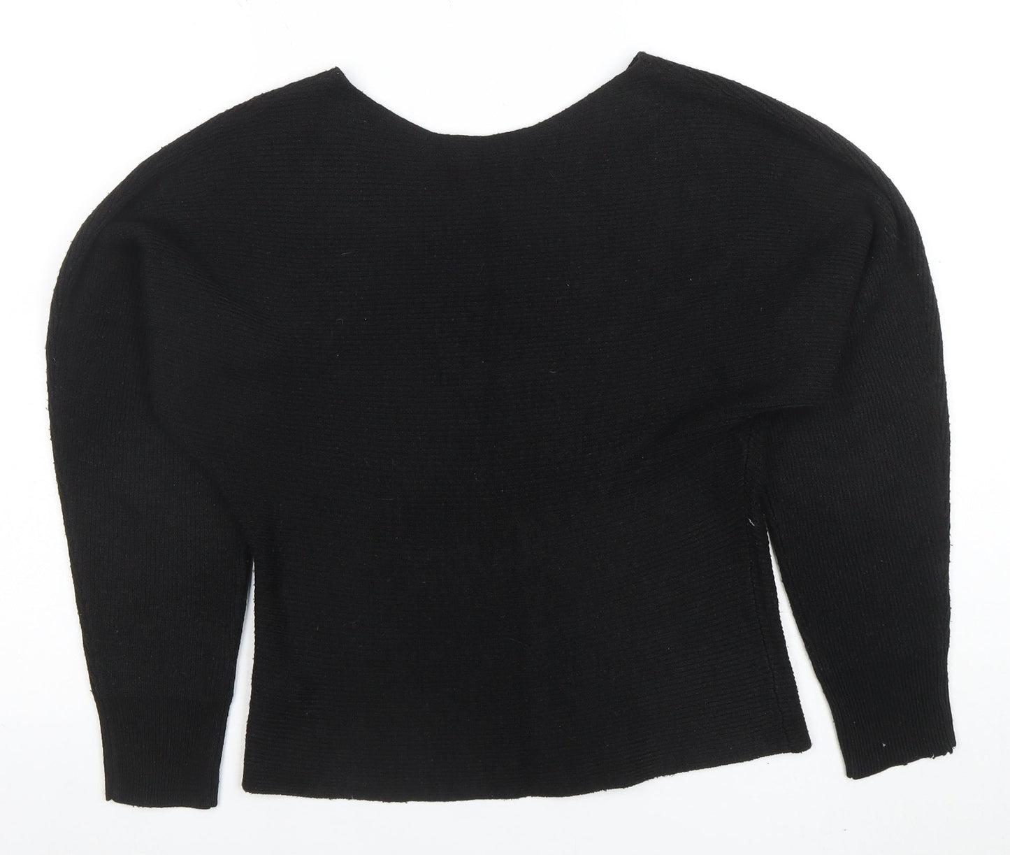 Womens UK Size S New Look Black Pullover Jumper