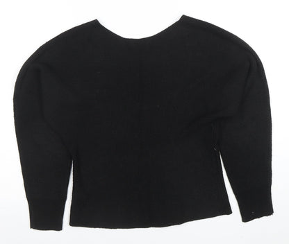 Womens UK Size S New Look Black Pullover Jumper