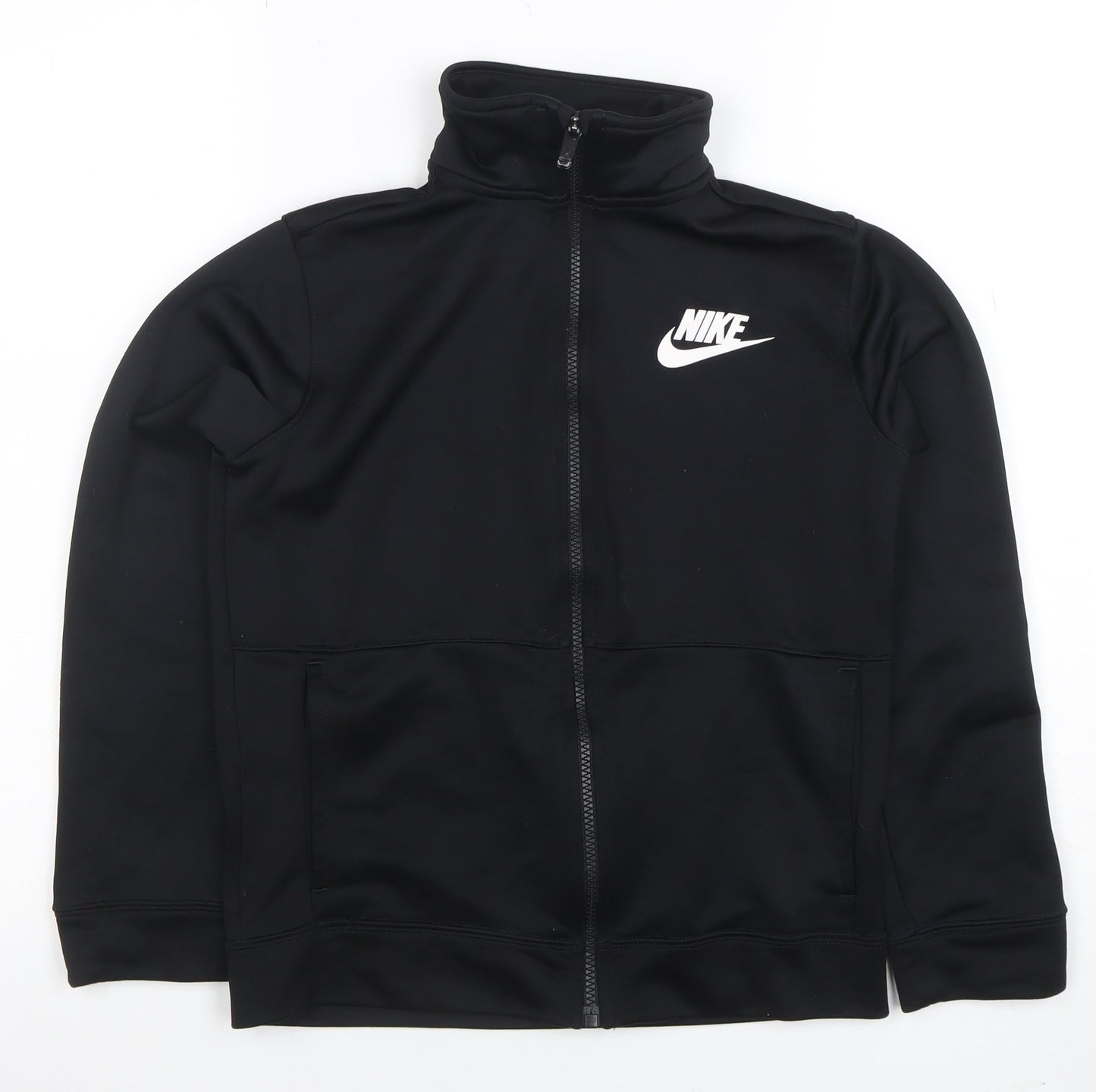 Boys UK Size 10-12 Years Nike Black Full Zip Hoodie
