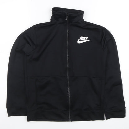 Boys UK Size 10-12 Years Nike Black Full Zip Hoodie