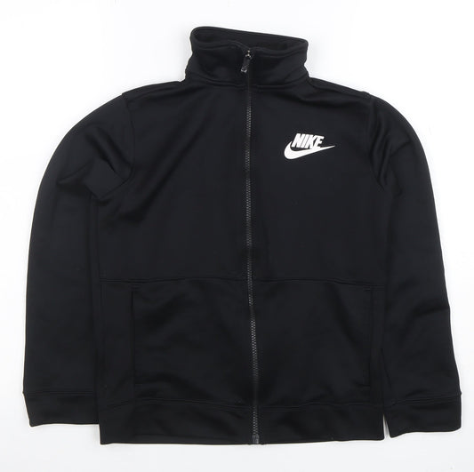 Boys UK Size 10-12 Years Nike Black Full Zip Hoodie