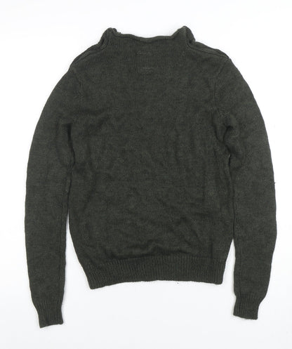 Womens UK Size S VERO MODA Green Pullover Jumper