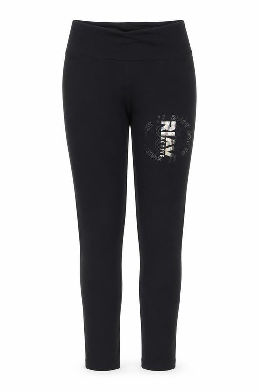 Womens UK Size XS River Island Slim Fit Leggings Black Leggings