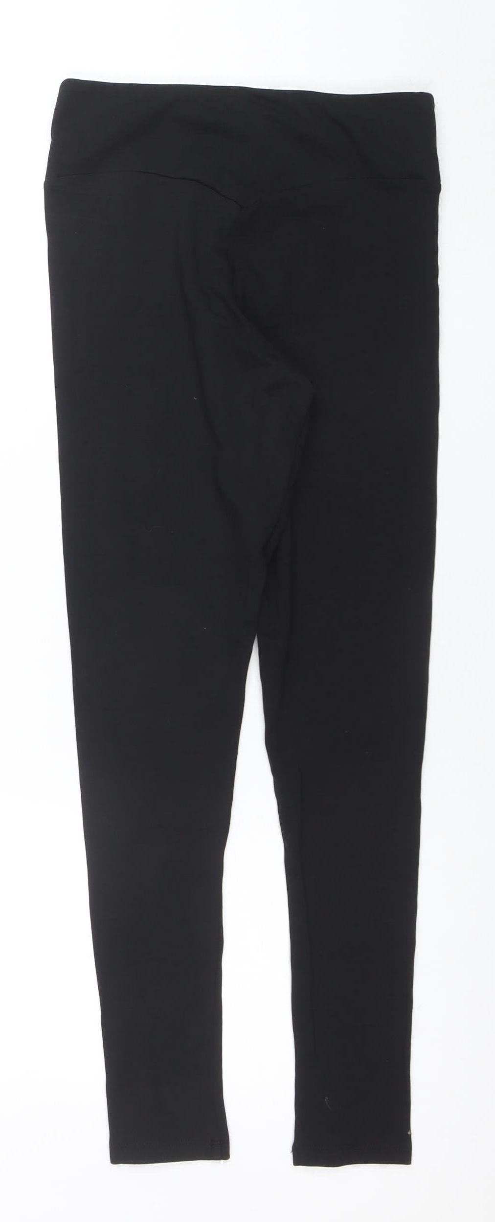 Womens UK Size XS River Island Slim Fit Leggings Black Leggings