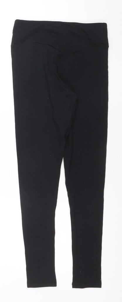 Womens UK Size XS River Island Slim Fit Leggings Black Leggings