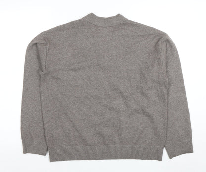 Womens UK Size M Marks and Spencer Beige Pullover Jumper