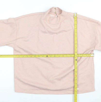Womens UK Size S River Island Pink Basic Blouse