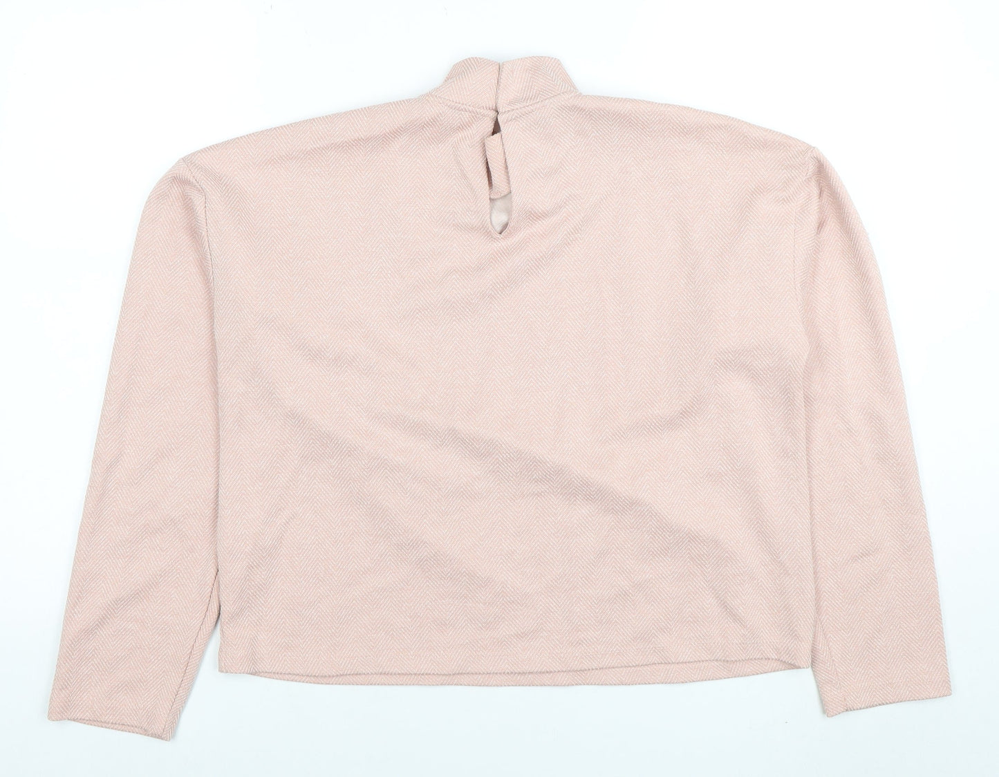 Womens UK Size S River Island Pink Basic Blouse