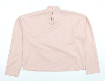 Womens UK Size S River Island Pink Basic Blouse