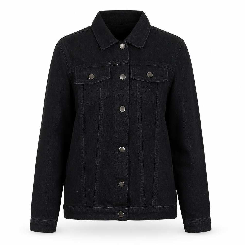 Womens UK Size 6 Boohoo Black Basic Jacket