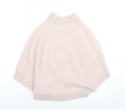 Girls UK Size 4-5 Years Mille Baby Beige Cape Jumper