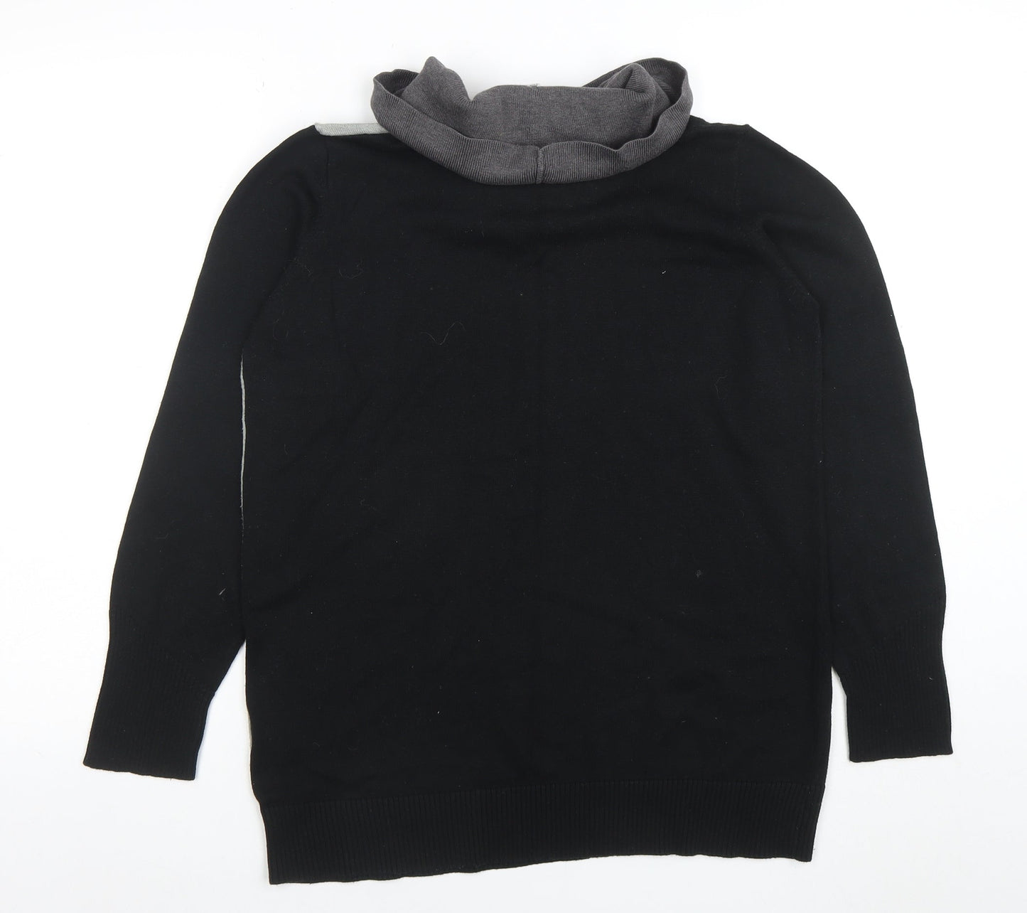 Womens UK Size 16 Alessa W Collection Black Pullover Jumper
