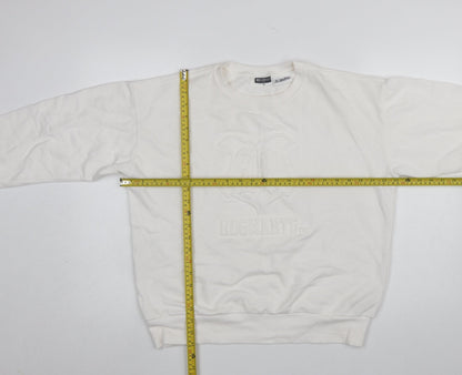 Womens UK Size M Beloved White Pullover Sweatshirt