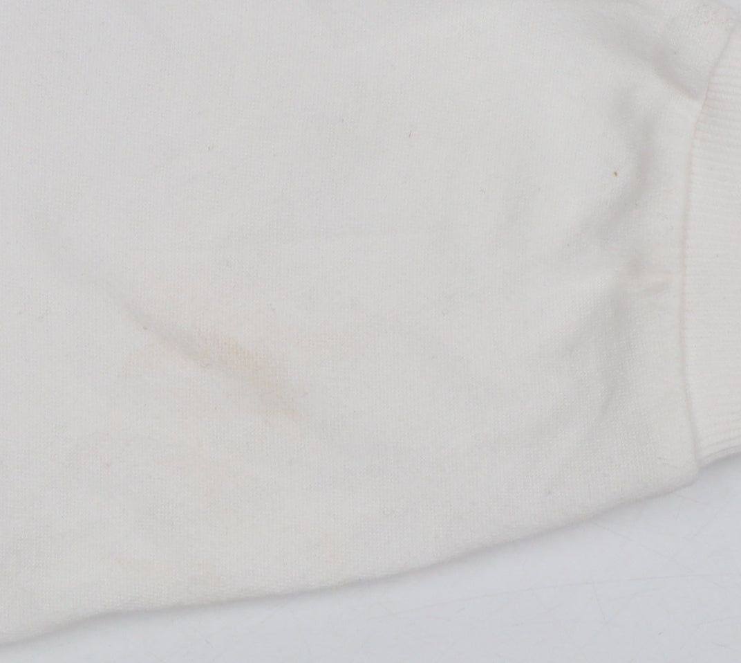 Womens UK Size M Beloved White Pullover Sweatshirt