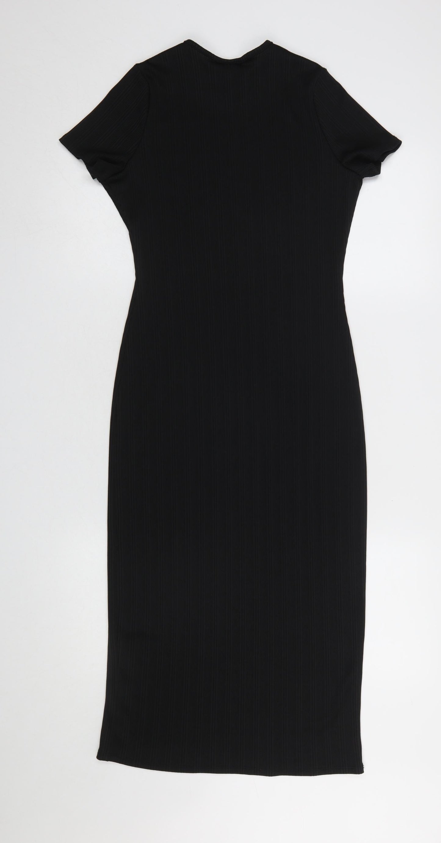 River Island Women’s Black Size 10 Bodycon Midi Dress