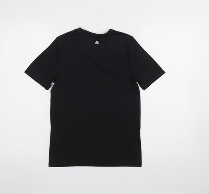 Tek Gear Women's Black Short Sleeve Dry Tek Performance T-Shirt Size M