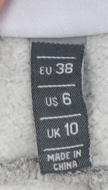 Womens UK Size 10 ellesse Regular Fit Jogger Grey Trousers