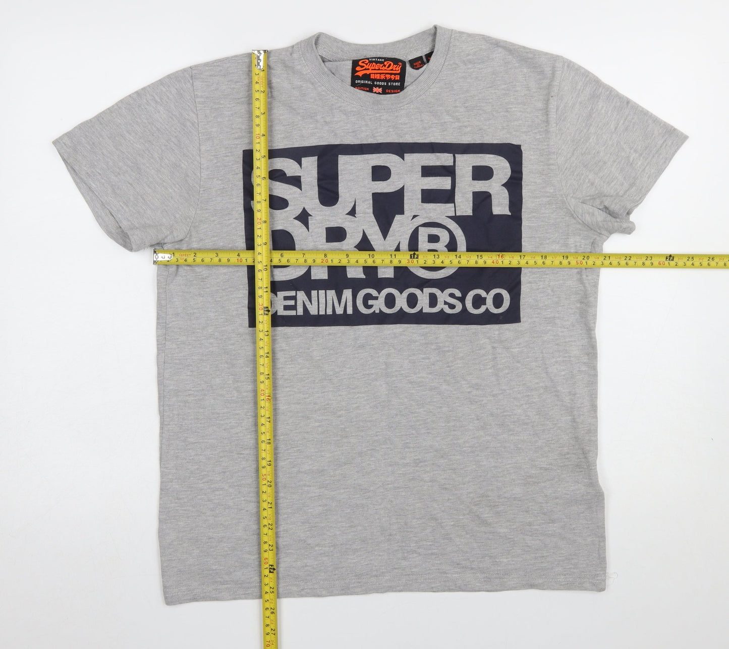 Mens UK Size XL Superdry Grey  T-Shirt