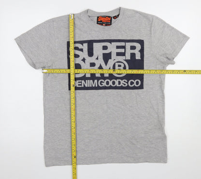 Mens UK Size XL Superdry Grey  T-Shirt