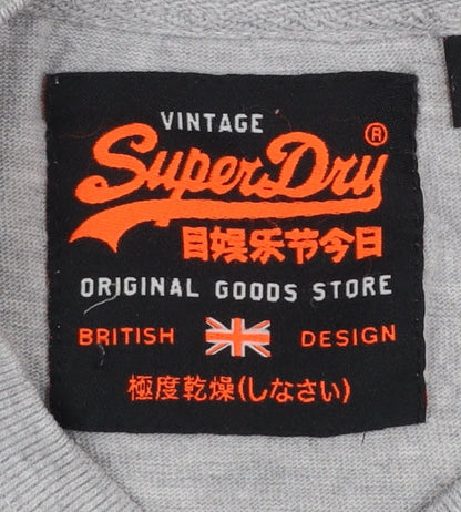 Mens UK Size XL Superdry Grey  T-Shirt