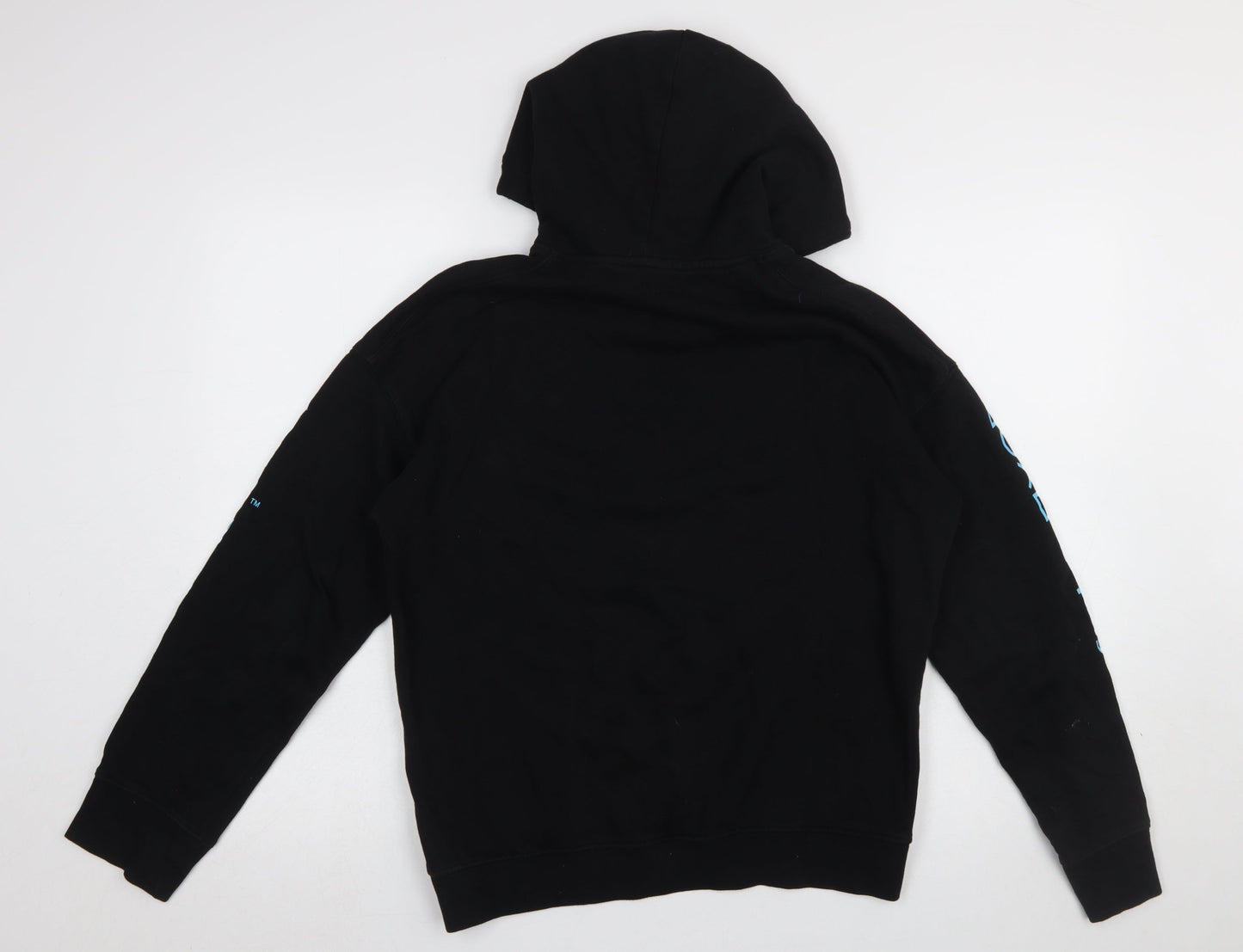 Boys UK Size 14 Years H&M Black Pullover Hoodie