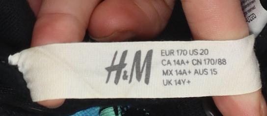 Boys UK Size 14 Years H&M Black Pullover Hoodie