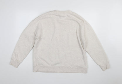 Womens UK Size M Disney Beige Pullover Sweatshirt