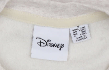 Womens UK Size M Disney Beige Pullover Sweatshirt