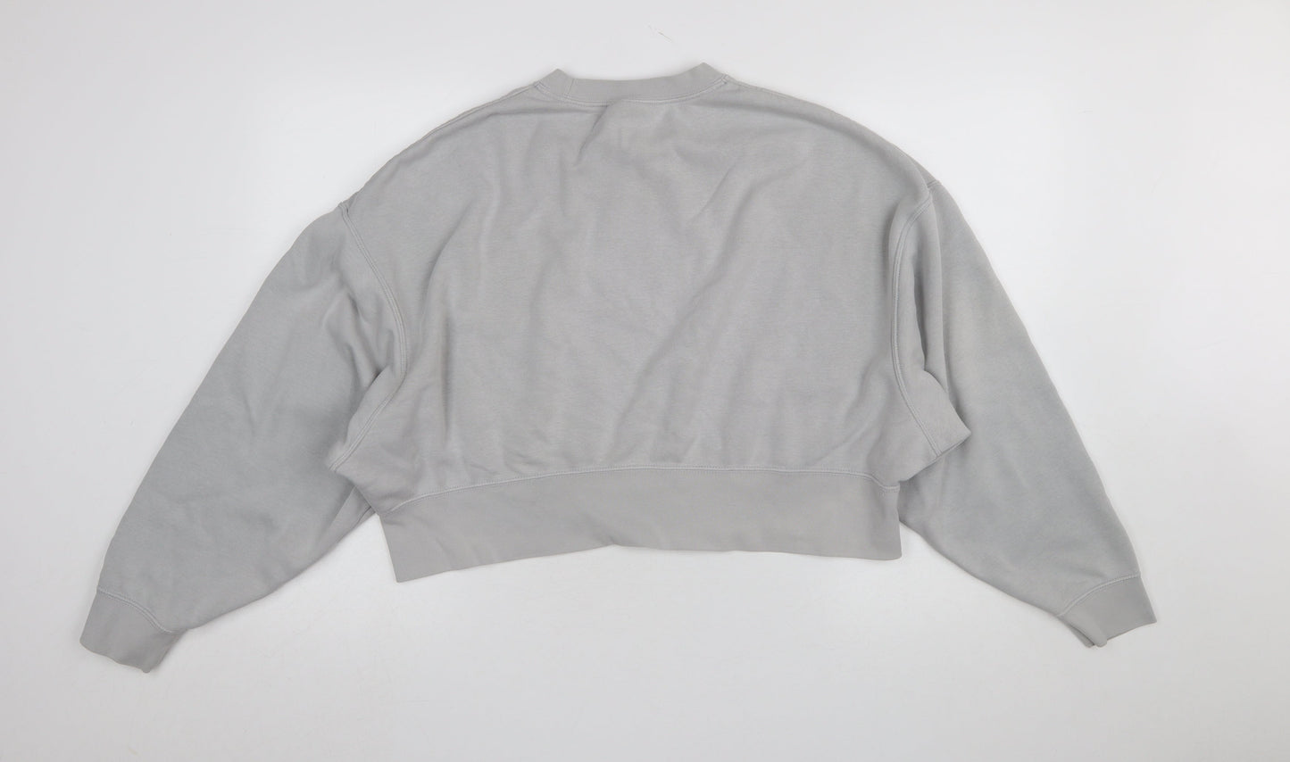 Womens UK Size XS Nike Grey Pullover Sweatshirt