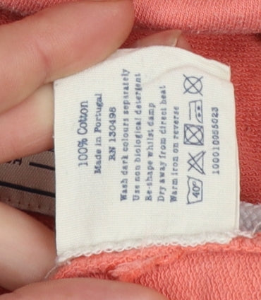 Womens UK Size 10 Jack Wills Pink Pullover Hoodie