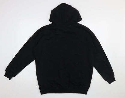 Womens UK Size 10 Board Angels Black Pullover Hoodie