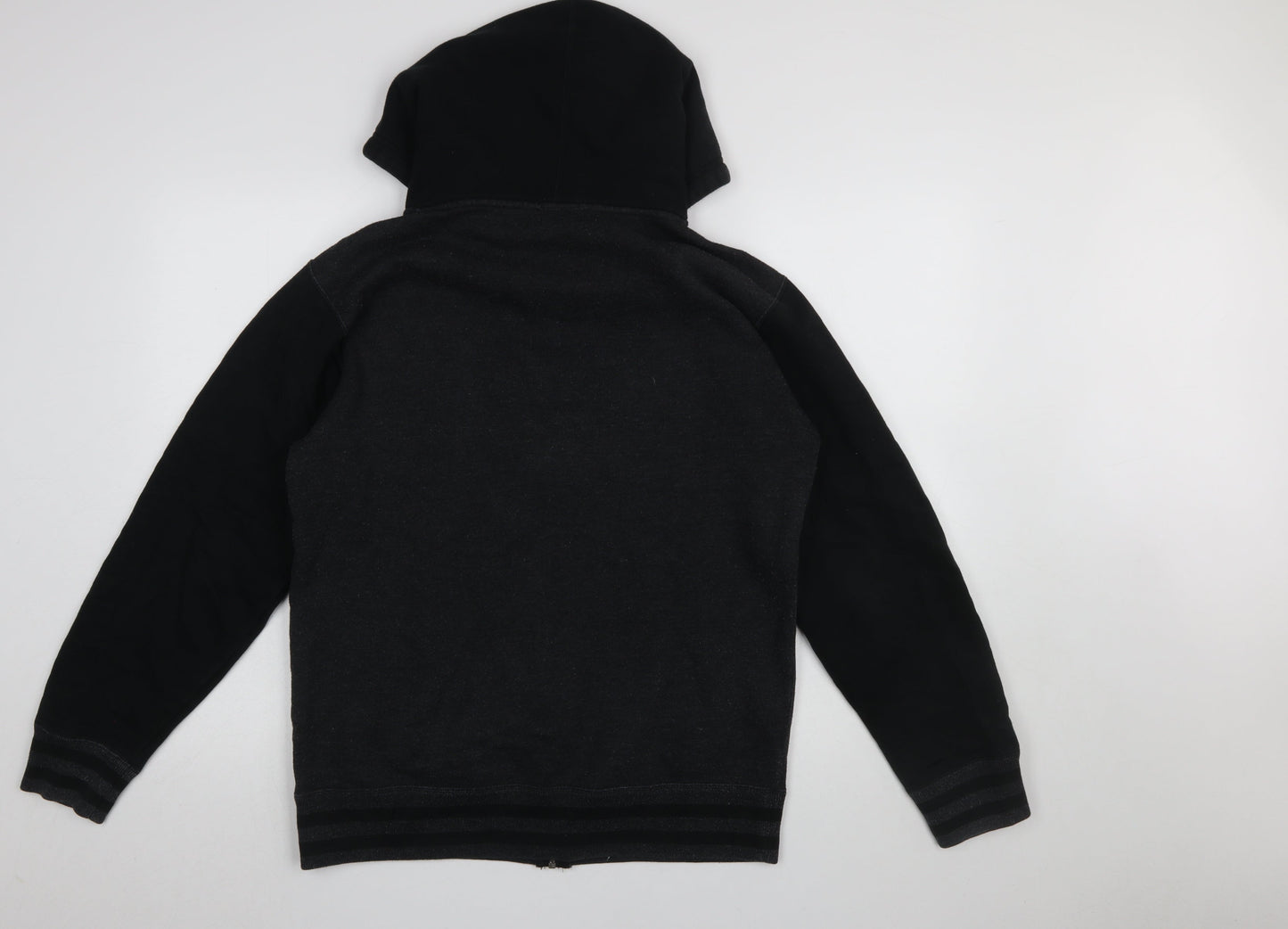 Womens UK Size M Harry Potter Black Full Zip Hoodie