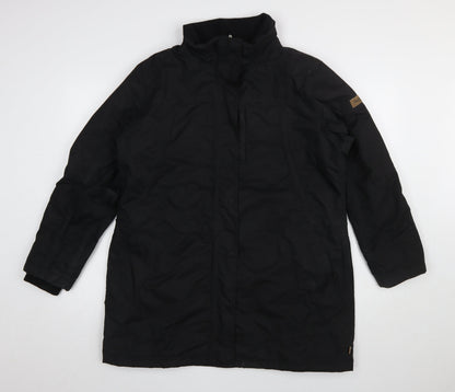 Womens UK Size 16 Regatta Black Parka Coat