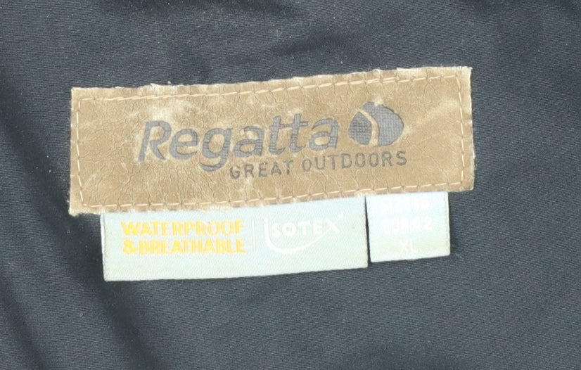Womens UK Size 16 Regatta Black Parka Coat